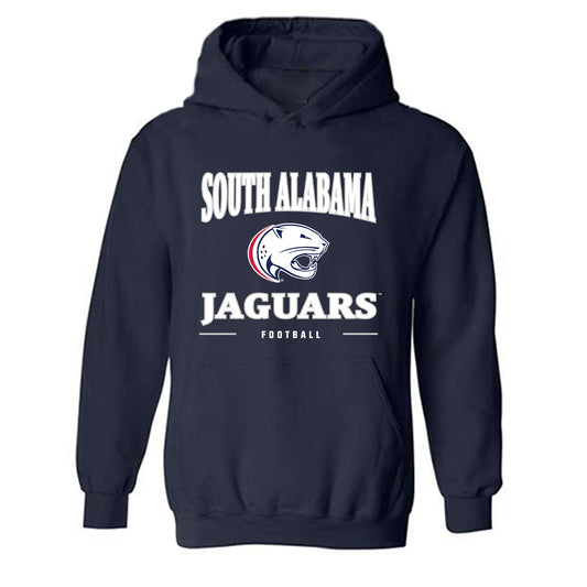 South Alabama - NCAA Football : Micah Woods - Classic Shersey Hooded Sweatshirt-0