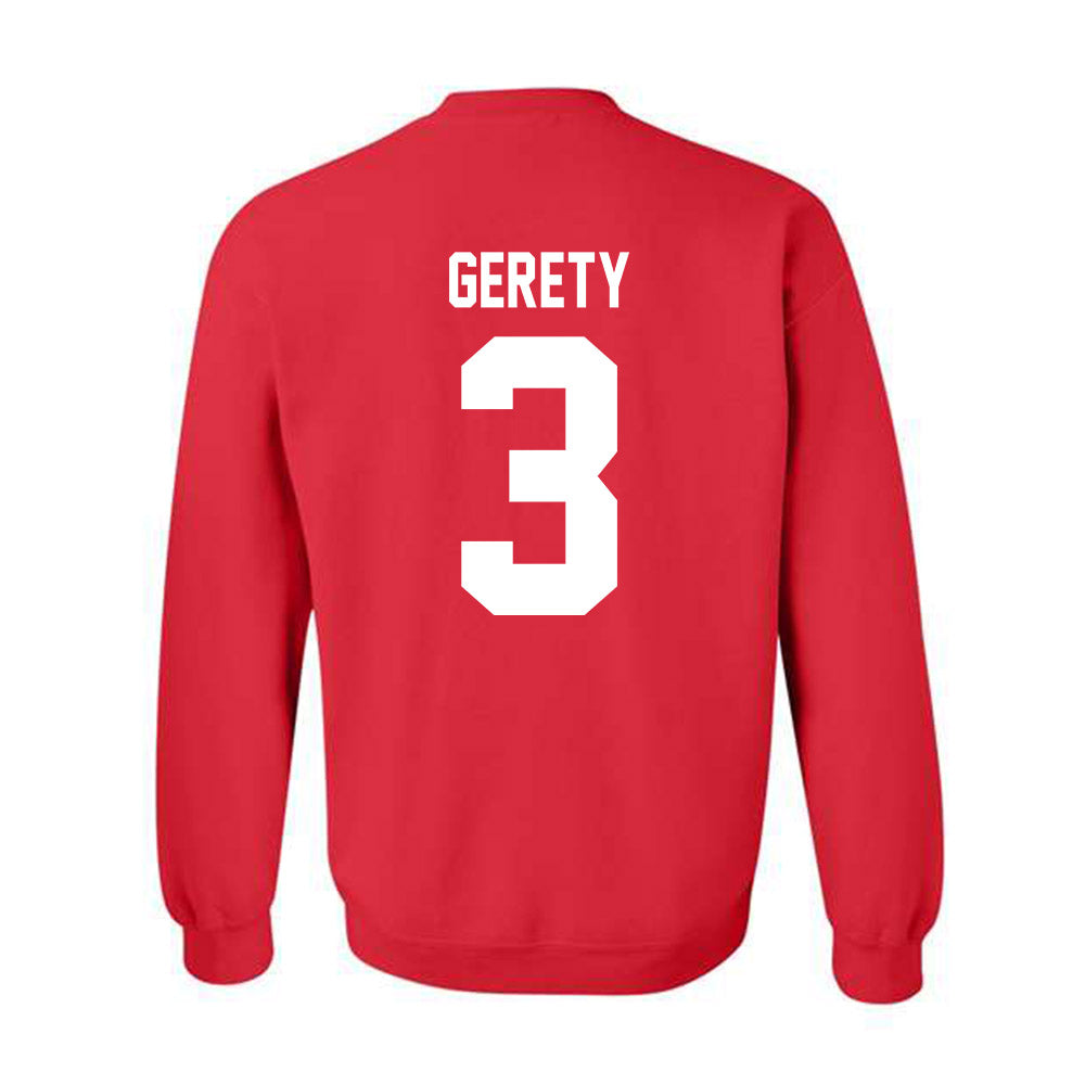 Northeastern - NCAA Baseball : Ryan Gerety - Classic Shersey Crewneck Sweatshirt-1
