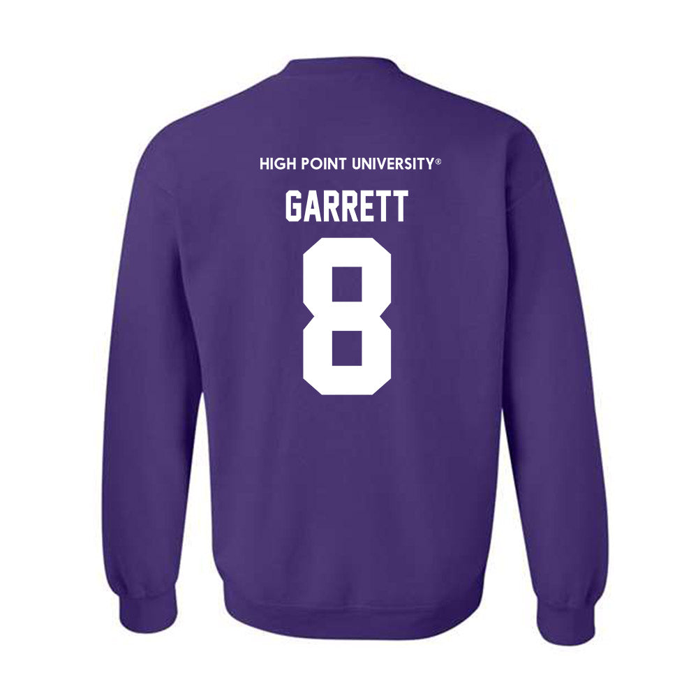 High Point - High Point University - NCAA Baseball : Bryan Garrett - Crewneck Sweatshirt-1