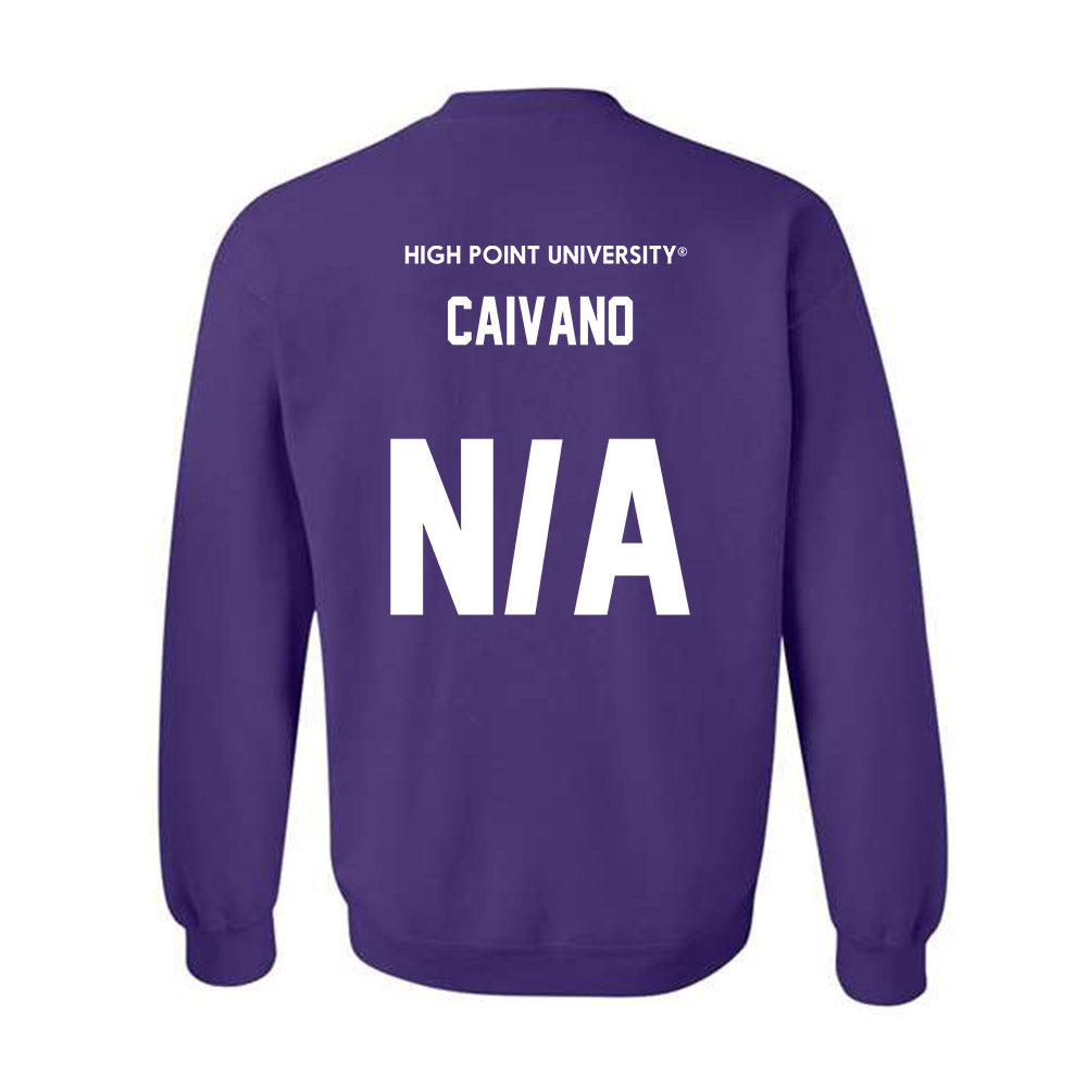 High Point - NCAA Men's Track & Field : David Caivano - Classic Shersey Crewneck Sweatshirt-1