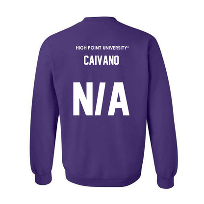High Point - NCAA Men's Track & Field : David Caivano - Classic Shersey Crewneck Sweatshirt-1