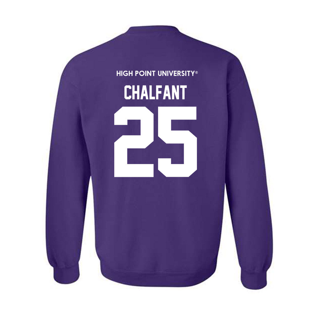 High Point - NCAA Baseball : Cam Chalfant - Classic Shersey Crewneck Sweatshirt-1