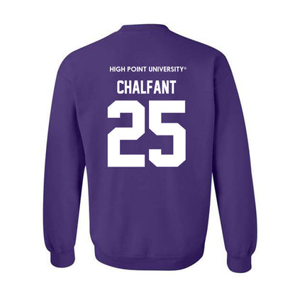 High Point - NCAA Baseball : Cam Chalfant - Classic Shersey Crewneck Sweatshirt-1