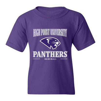High Point - NCAA Baseball : Bryan Garrett - Classic Shersey Youth T-Shirt-0