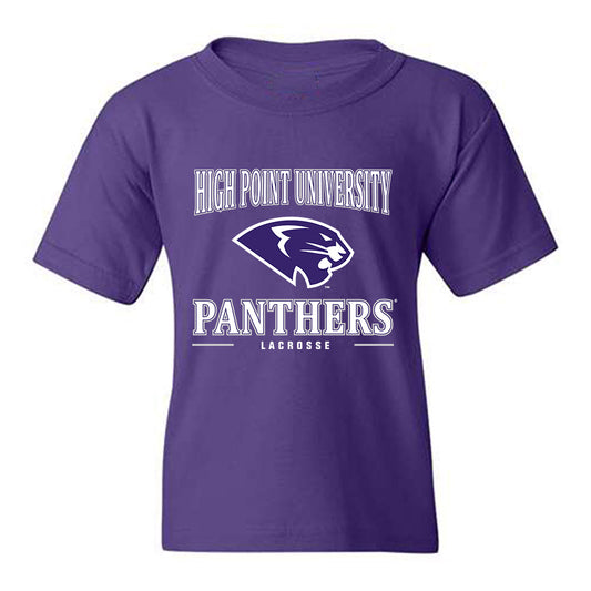 High Point - NCAA Men's Lacrosse : Anthony Grassi - Classic Shersey Youth T-Shirt-0