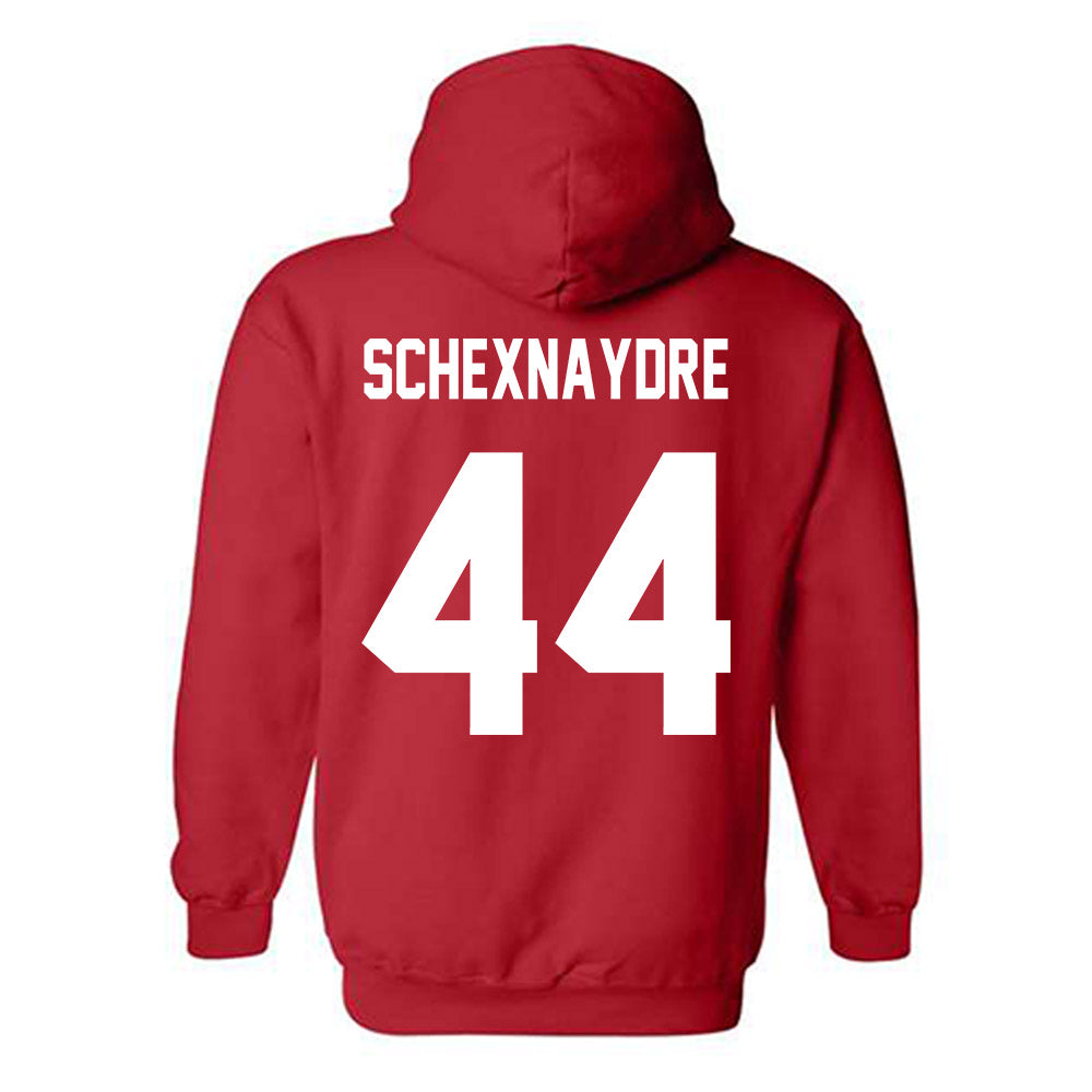Nicholls State - NCAA Baseball : Owen Schexnaydre - Classic Shersey Hooded Sweatshirt-1