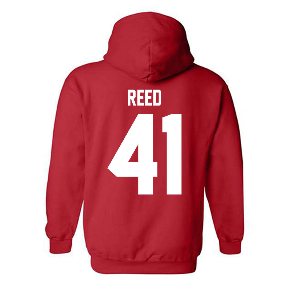 Nicholls State - NCAA Baseball : Haigen Reed - Classic Shersey Hooded Sweatshirt-1