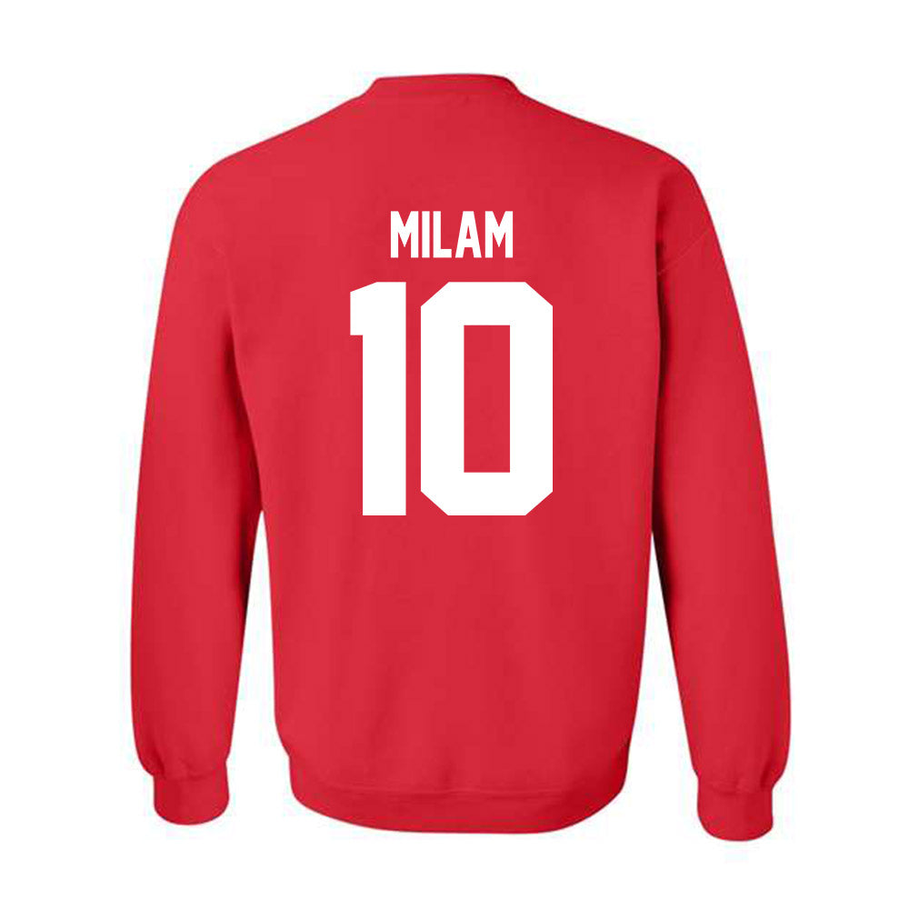 Nicholls State - NCAA Baseball : Jaxon Milam - Classic Shersey Crewneck Sweatshirt-1