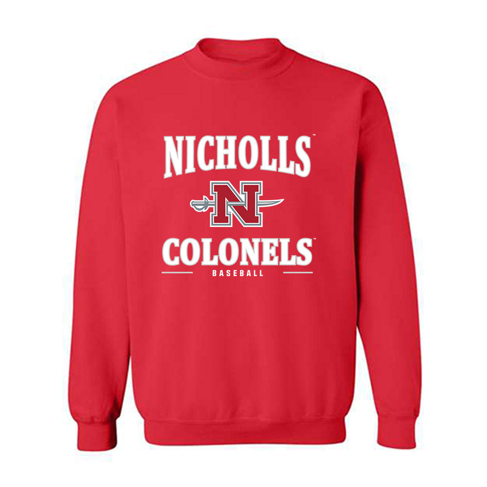 Nicholls State - NCAA Baseball : Jaxon Milam - Classic Shersey Crewneck Sweatshirt-0