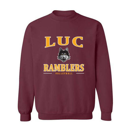 Loyola - NCAA Men's Volleyball : Alexander Smits Van Oyen - Classic Shersey Crewneck Sweatshirt-0