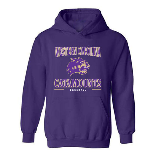 Western Carolina - NCAA Baseball : jaylen jones - Classic Shersey Hooded Sweatshirt-0