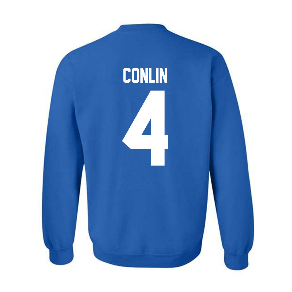 Creighton - NCAA Baseball : Sullivan Conlin - Crewneck Sweatshirt-1