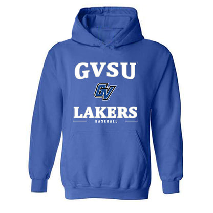 Grand Valley - NCAA Baseball : Nathan Crawford - Classic Shersey Hooded Sweatshirt-0