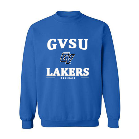 Grand Valley - NCAA Baseball : Nathan Crawford - Classic Shersey Crewneck Sweatshirt-0