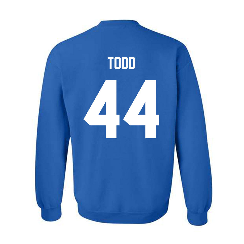 Georgia State - NCAA Baseball : Niall Todd - Classic Shersey Crewneck Sweatshirt-1