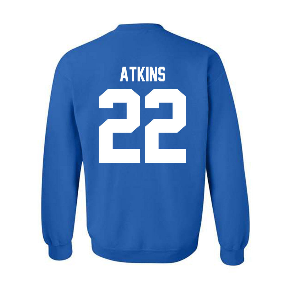 Georgia State - NCAA Baseball : Hunter Atkins - Classic Shersey Crewneck Sweatshirt-1