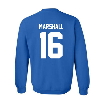Georgia State - NCAA Football : Jaylin Marshall - Classic Shersey Crewneck Sweatshirt-1