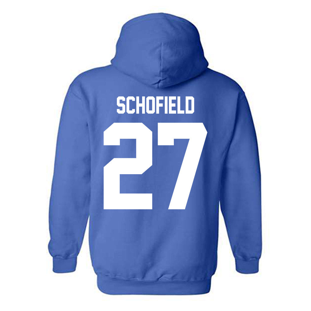 Georgia State - NCAA Baseball : Samuel Schofield - Classic Shersey Hooded Sweatshirt-1