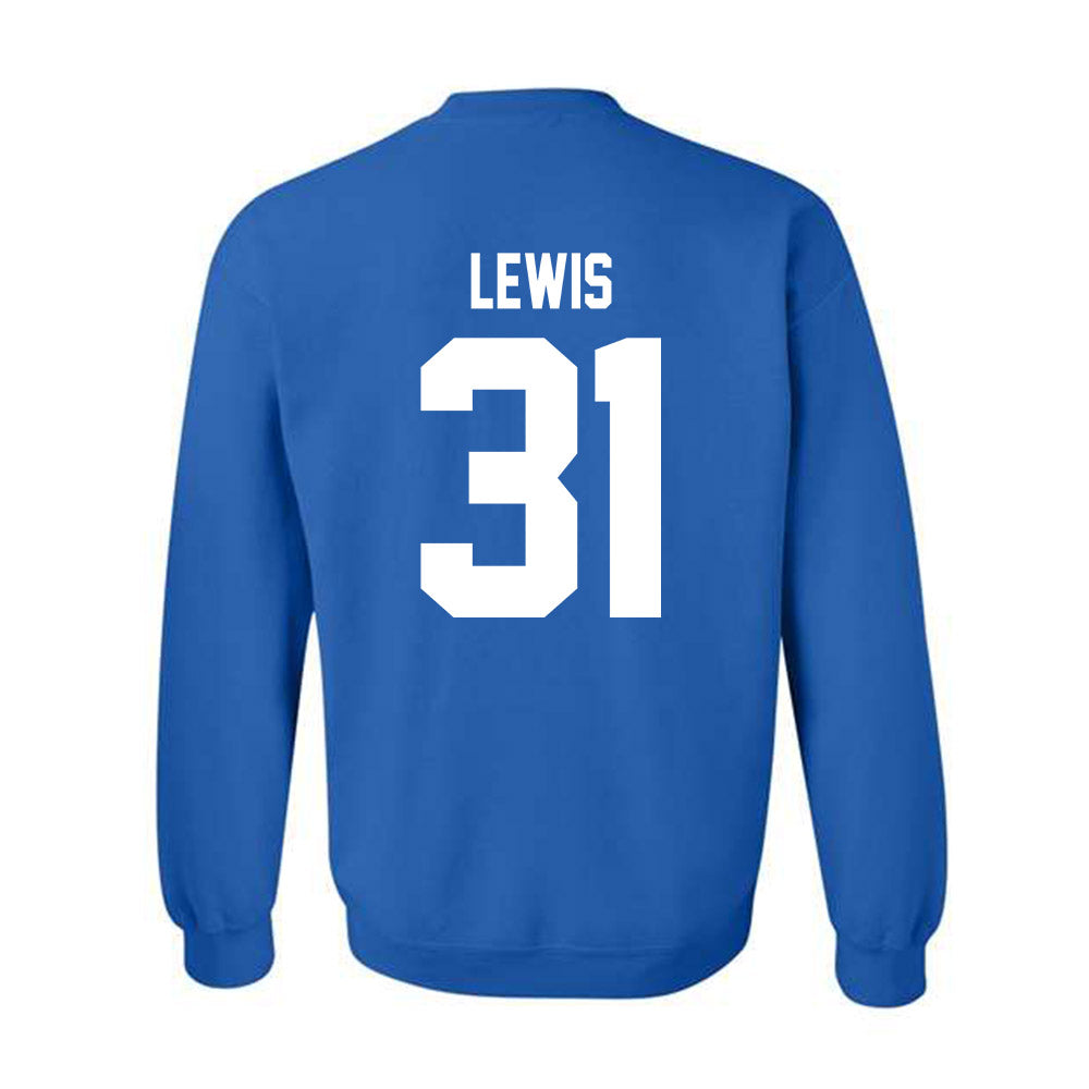 Georgia State - NCAA Baseball : Cooper Lewis - Classic Shersey Crewneck Sweatshirt-1