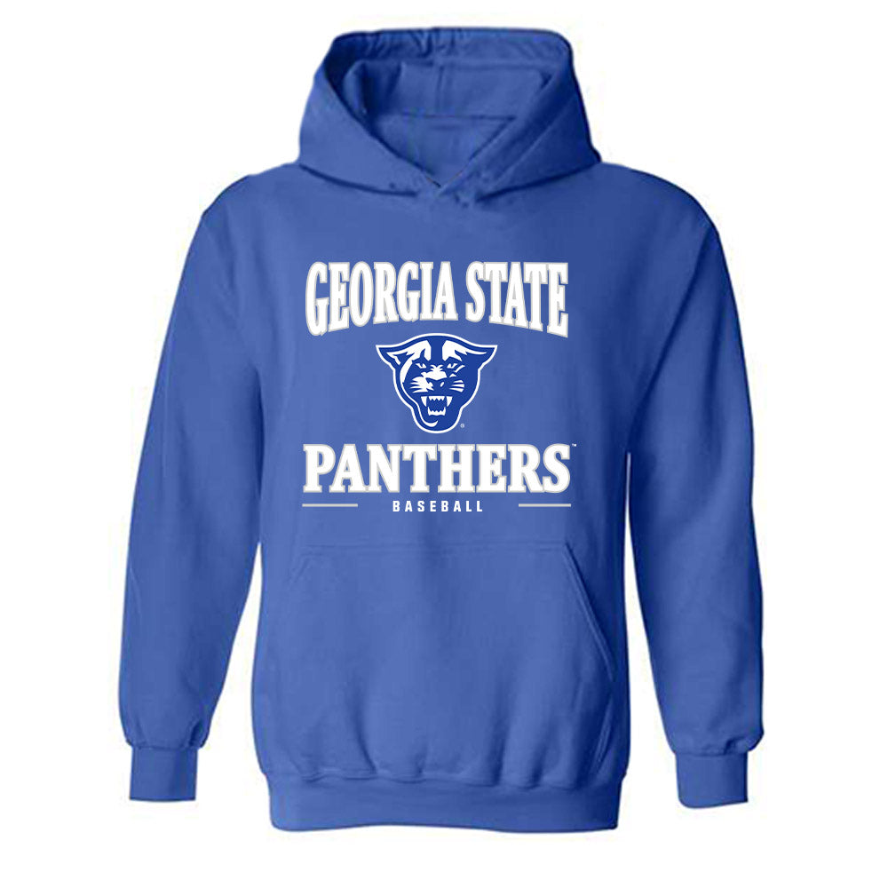 Georgia State - NCAA Baseball : Will Bartkoski - Classic Shersey Hooded Sweatshirt-0