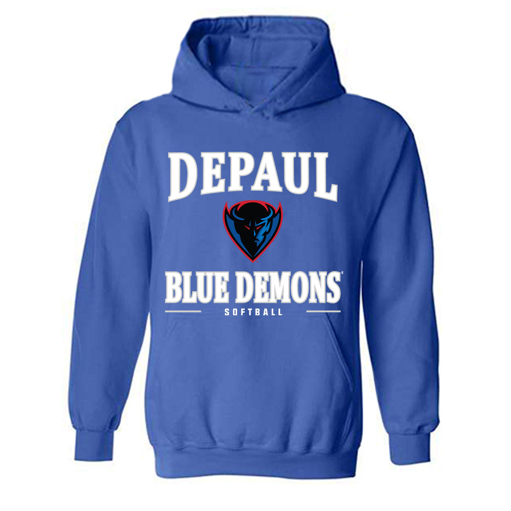 DePaul - NCAA Softball : Lydia Ettema - Hooded Sweatshirt-0