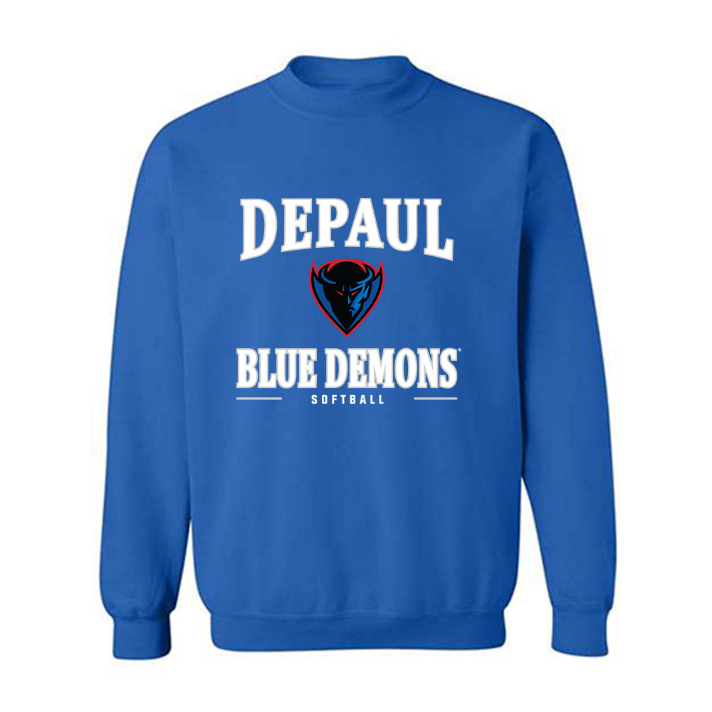 DePaul - NCAA Softball : Brooke Cwick - Crewneck Sweatshirt-0