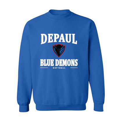 DePaul - NCAA Softball : Brooke Cwick - Crewneck Sweatshirt-0