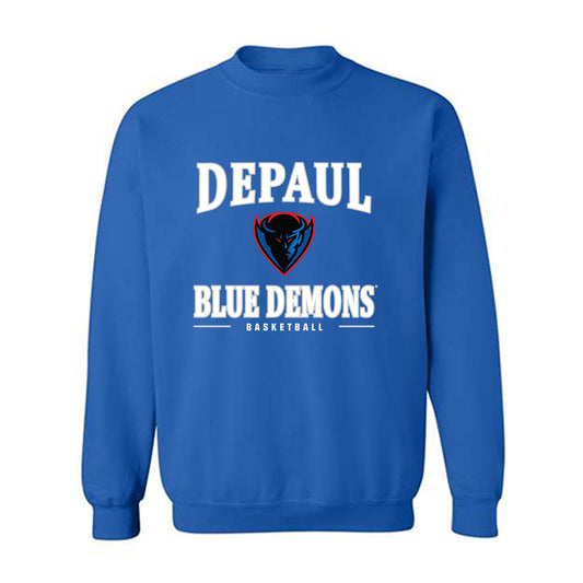 DePaul - NCAA Women's Basketball : Meg Newman - Crewneck Sweatshirt-0