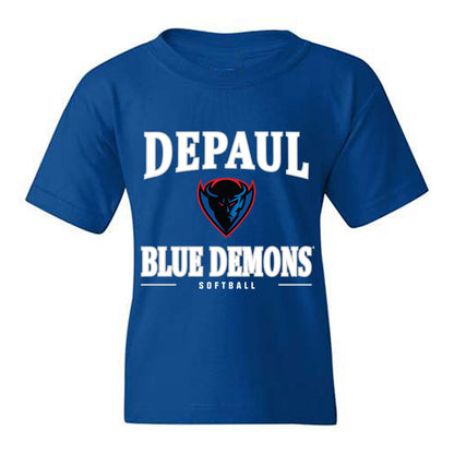 DePaul - NCAA Softball : Gwen Baker - Youth T-Shirt-0