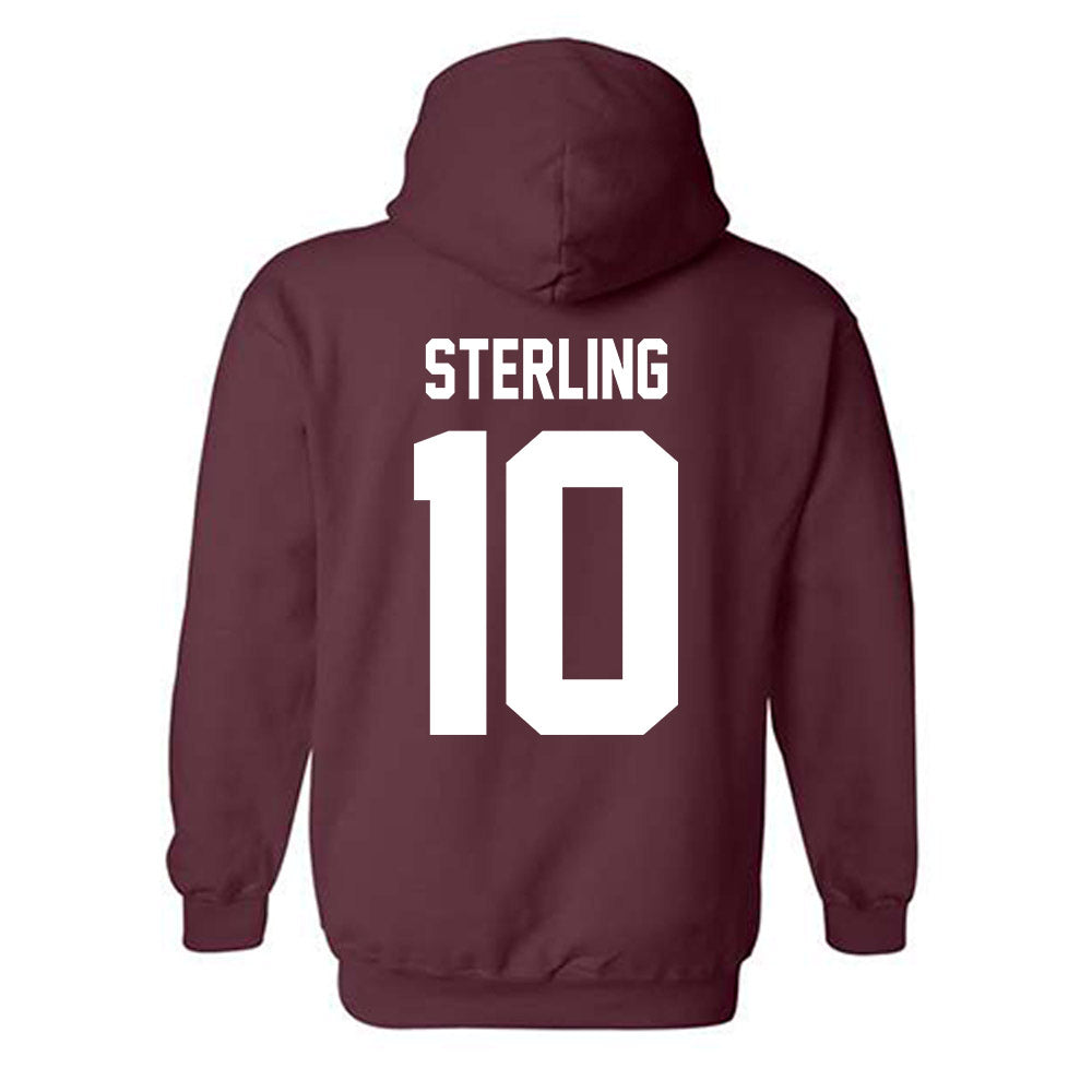 Elon - NCAA Baseball : Nate Sterling - Classic Shersey Hooded Sweatshirt-1