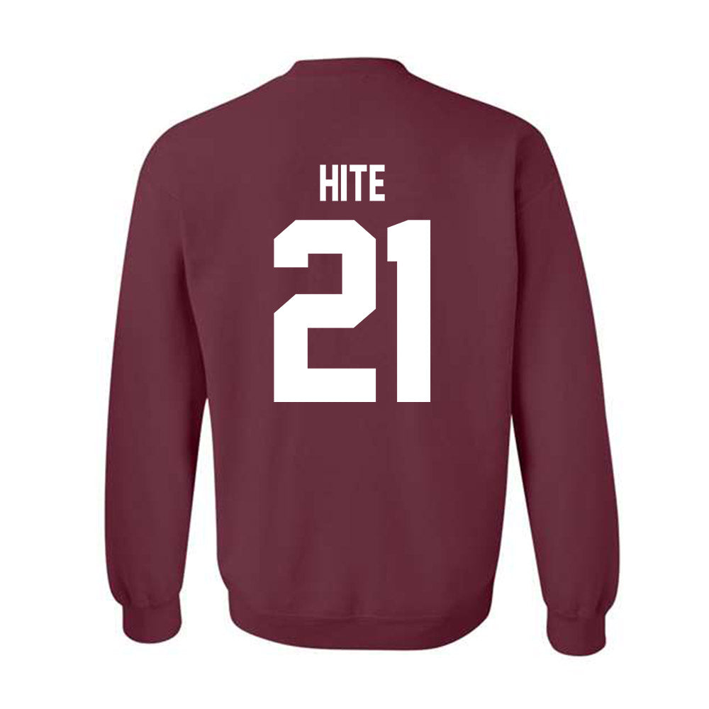 Elon - NCAA Football : Derek Hite - Classic Shersey Crewneck Sweatshirt-1