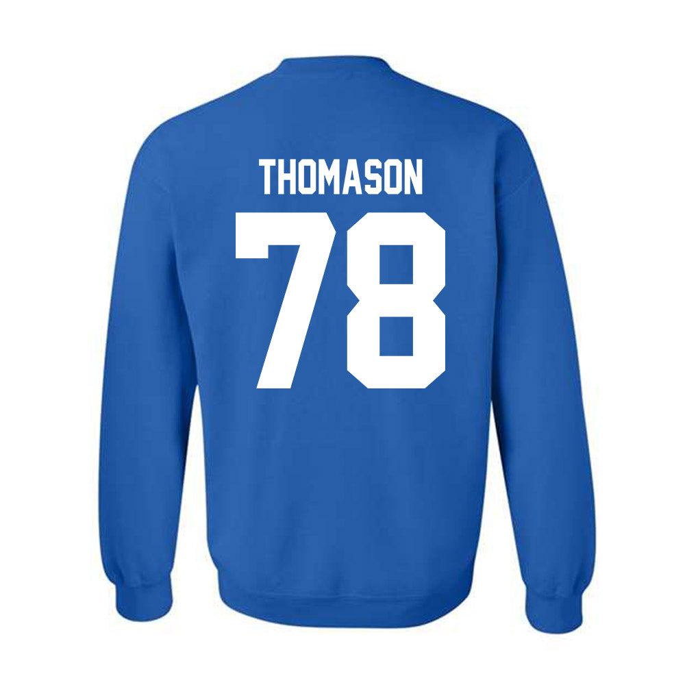BYU - NCAA Football : Ethan Thomason - Crewneck Sweatshirt-1