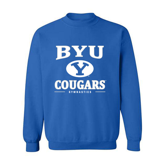 BYU - NCAA Women's Gymnastics : Sophia Friedson - Crewneck Sweatshirt-0
