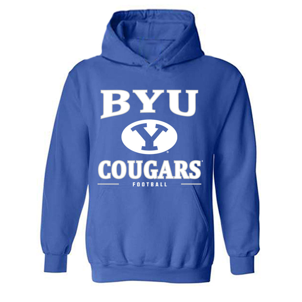 BYU - NCAA Football : Walker Lyons - Hooded Sweatshirt-0
