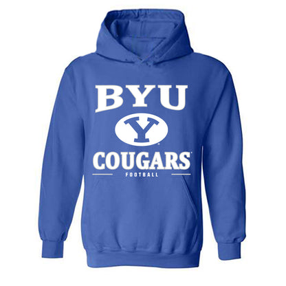 BYU - NCAA Football : Walker Lyons - Hooded Sweatshirt-0
