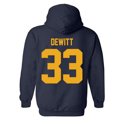 ETBU - NCAA Baseball : Jace DeWitt - Hooded Sweatshirt-1