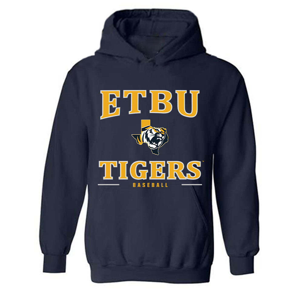 ETBU - NCAA Baseball : Jace DeWitt - Hooded Sweatshirt-0