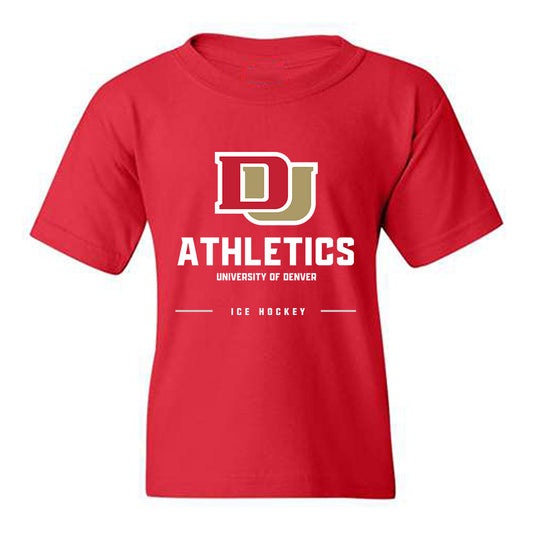 DU - NCAA Men's Ice Hockey : Kristian Epperson - Classic Shersey Youth T-Shirt-0