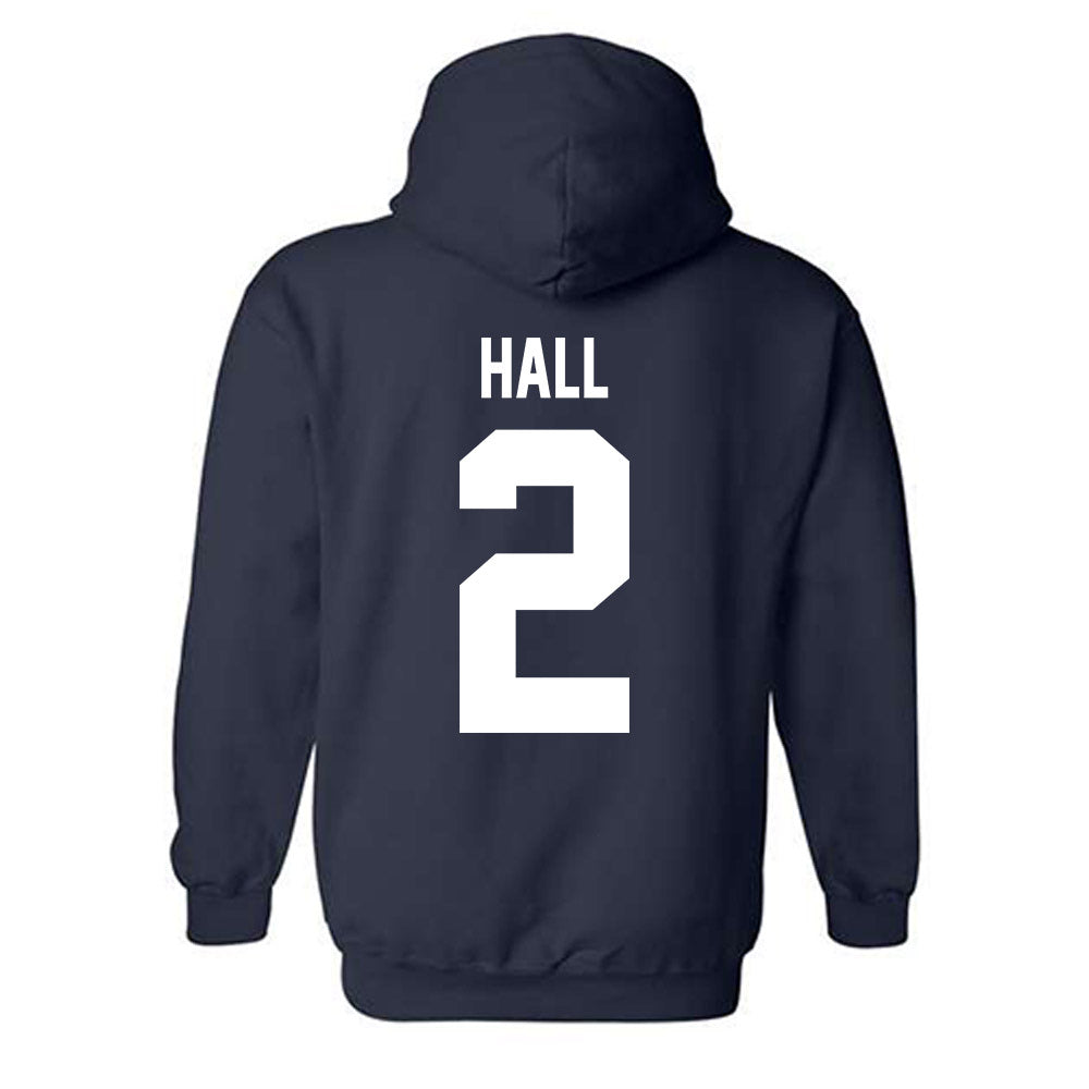 CSU Monterey Bay - NCAA Baseball : Hayden Hall - Classic Shersey Hooded Sweatshirt-1