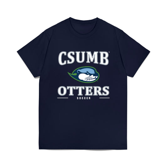 CSU Monterey Bay - NCAA Men's Soccer : Damon Smith - Classic Shersey Heavy Cotton™ T-Shirt-0