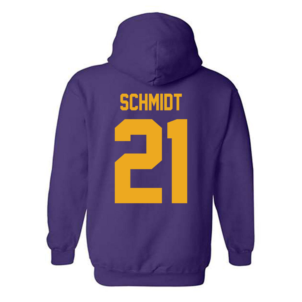 Albany - NCAA Baseball : Jaden Schmidt - Classic Shersey Hooded Sweatshirt-1
