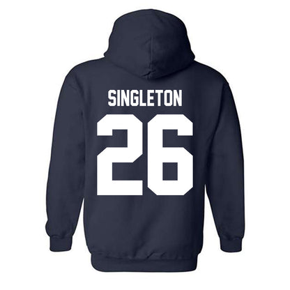 Howard - NCAA Men's Soccer : Joshua Singleton - Classic Shersey Hooded Sweatshirt-1
