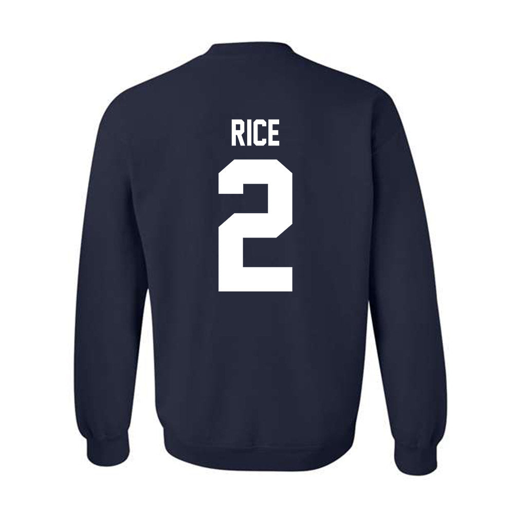 Howard - NCAA Men's Soccer : Onarae Rice - Classic Shersey Crewneck Sweatshirt-1