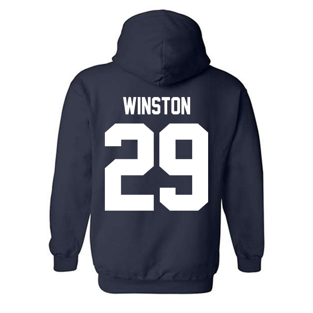 Howard - NCAA Men's Soccer : Jonathan Winston - Classic Shersey Hooded Sweatshirt-1