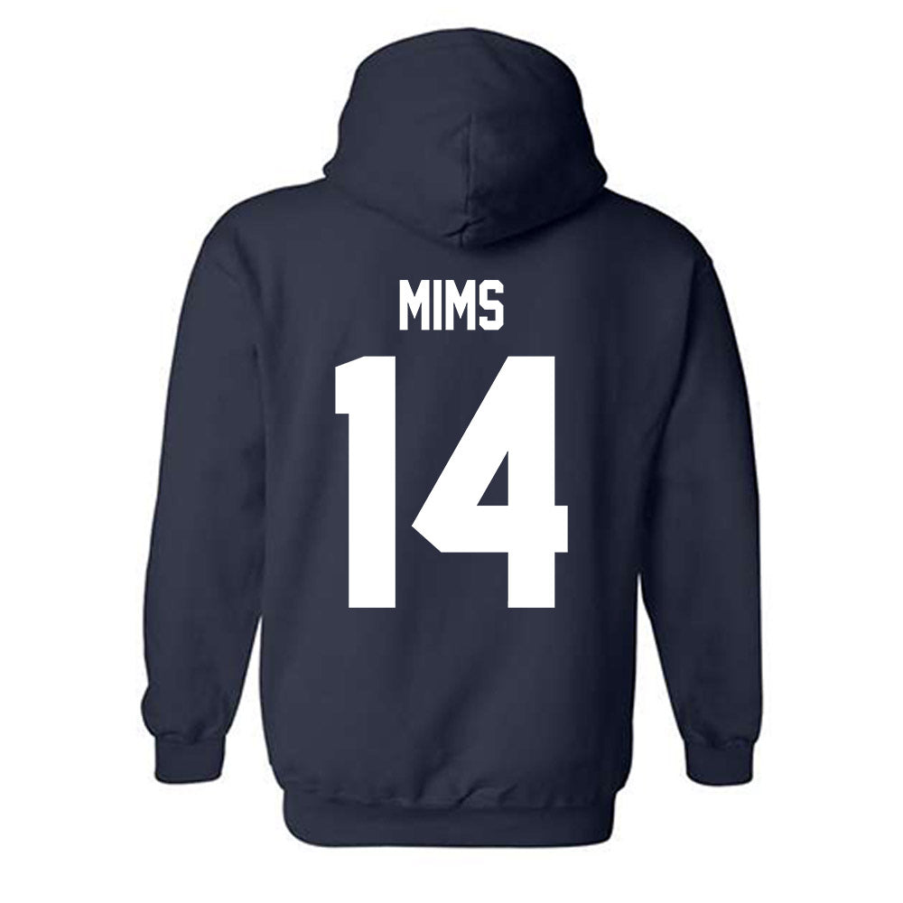 Howard - NCAA Men's Soccer : Justin Mims - Classic Shersey Hooded Sweatshirt-1