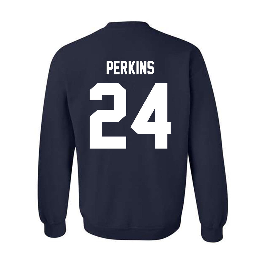 Howard - NCAA Men's Soccer : Louis Perkins - Classic Shersey Crewneck Sweatshirt-1