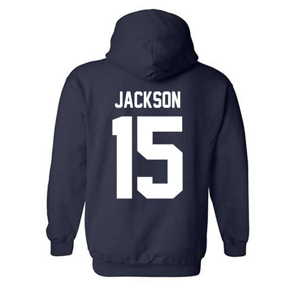 Howard - NCAA Football : Zaden Jackson - Classic Shersey Hooded Sweatshirt-1