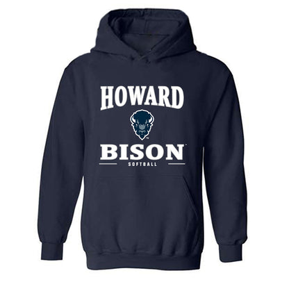 Howard - NCAA Softball : Kristin White - Classic Shersey Hooded Sweatshirt-0
