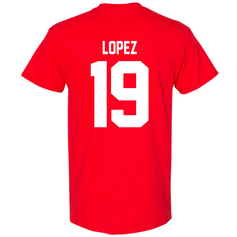 SMU - NCAA Men's Soccer : Milton Lopez - T-Shirt-1