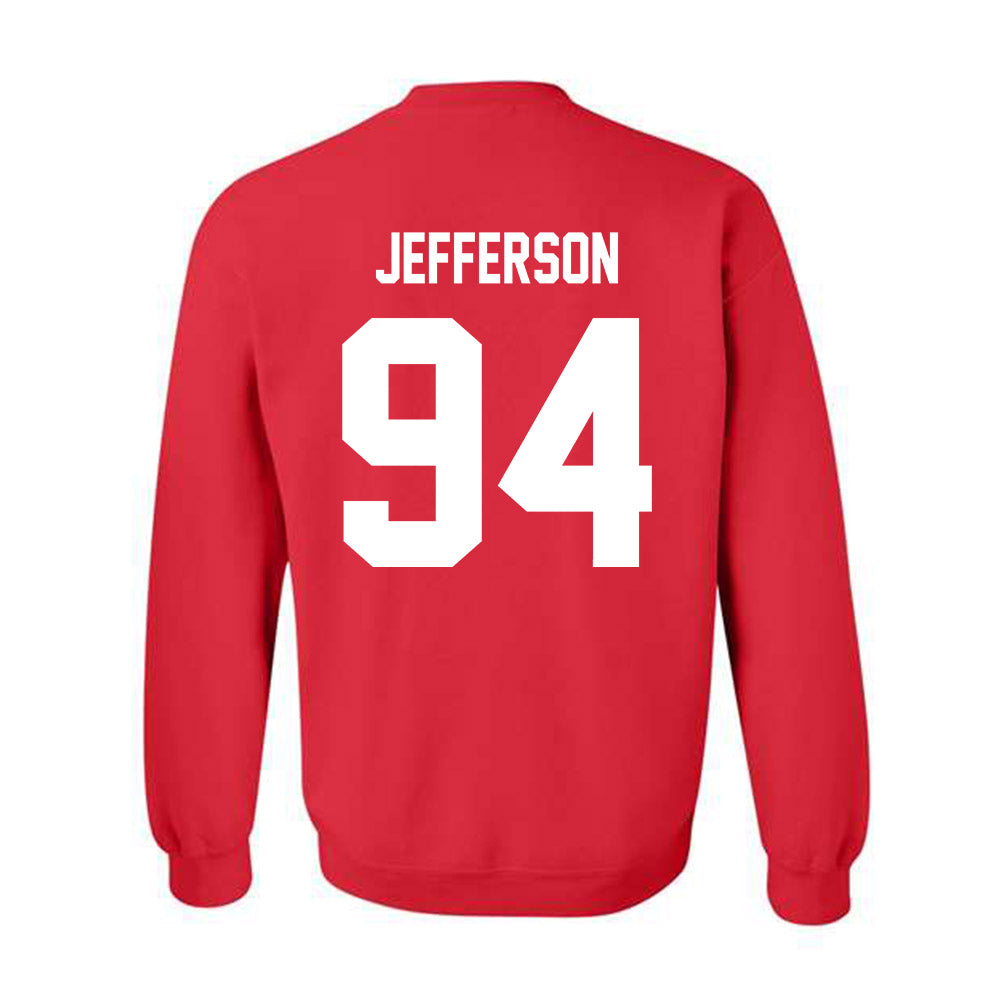 SMU - NCAA Football : Jonathan Jefferson - Crewneck Sweatshirt-1